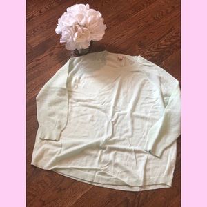 J. Crew Mint Green Sweater